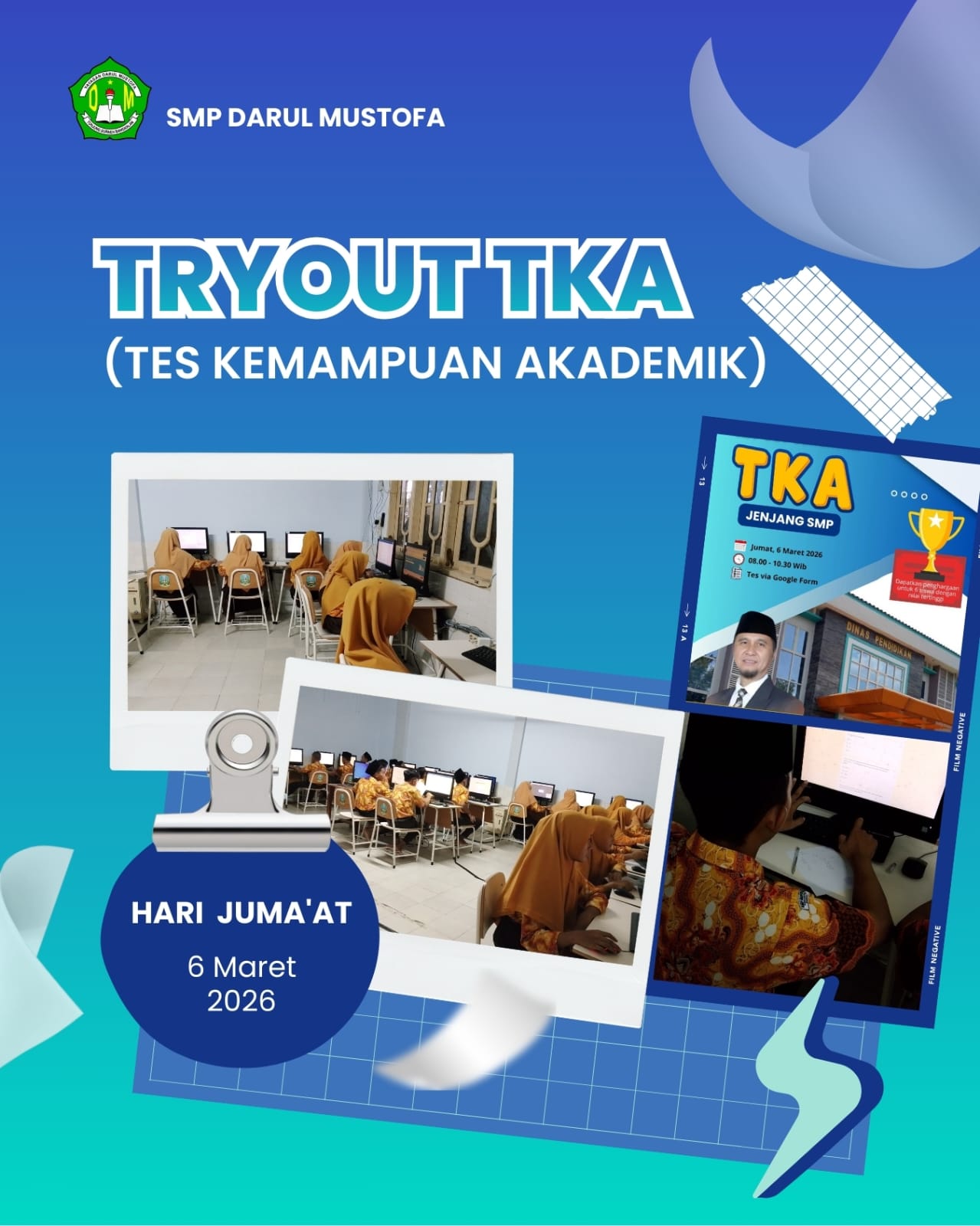 Pelaksanaan Simulasi dan Gladi TKA 2025-2026